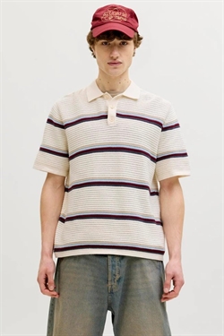 Jack & Jones Maine Knit Stripe Polo